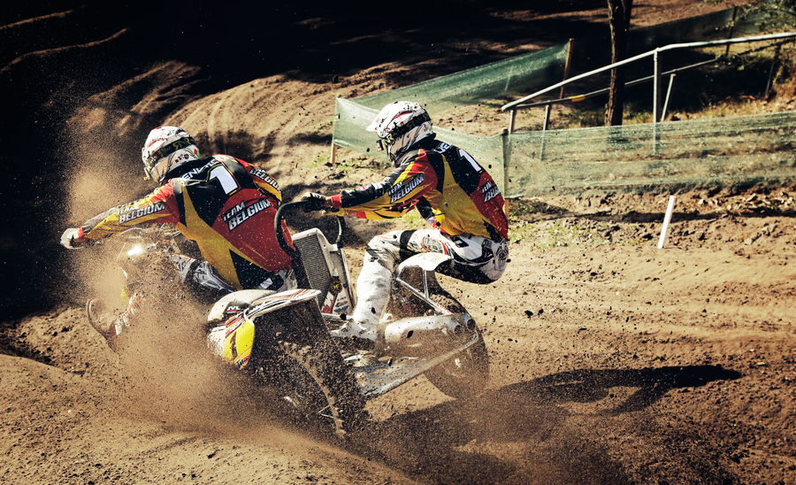 Sidecar Motocross in Belgium
